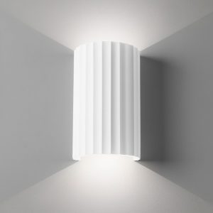 Kymi, Wall Light, Astro. Lighting, White, Plaster