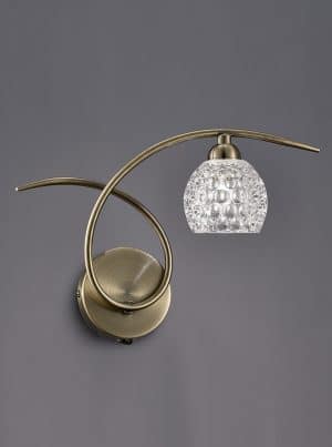 Springa, Ceiling Light, Bronze, Satin Nickel, Glass, Droplets