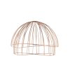 The Jericho pendant shade features an urban feel with a double tier design in copper plate wire.