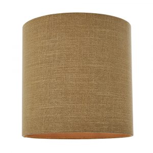 The Emma lampshade features a cylindrical design that comes in a faux linen colour, with a size of ø12 inches.